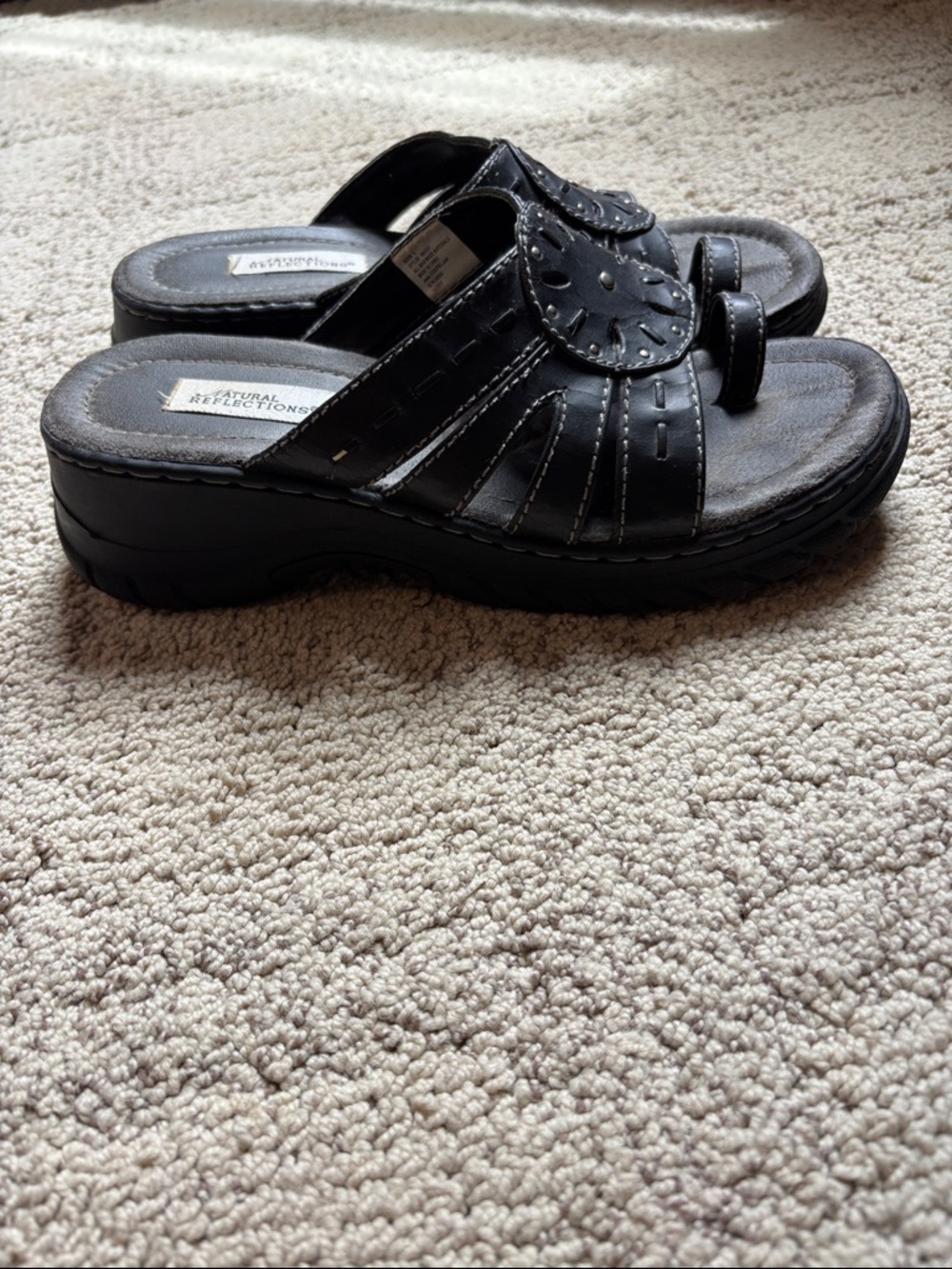 Natural Reflections Sandals - Picture 2 of 9